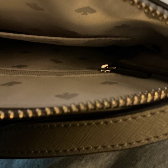 Kate Spade Gray Messenger Bag.  New! - Picture 7 of 12